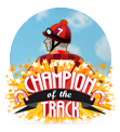 Champion of the track Logo