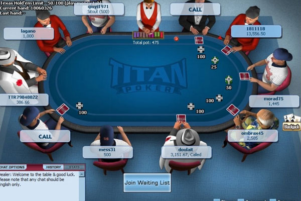 Titan Poker spielen