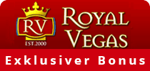 Royal Vegas exklusives Logo